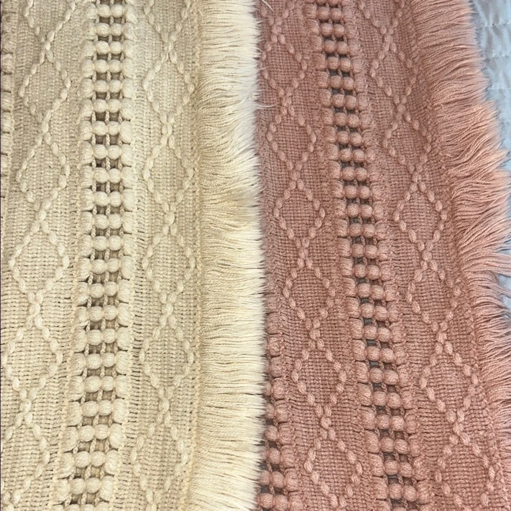 Two infinite scarfs